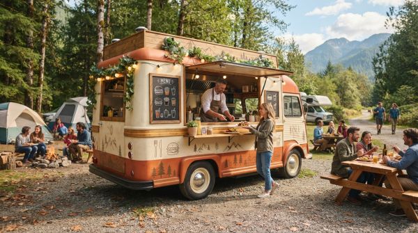 Pourquoi choisir un food truck pour votre camping ?