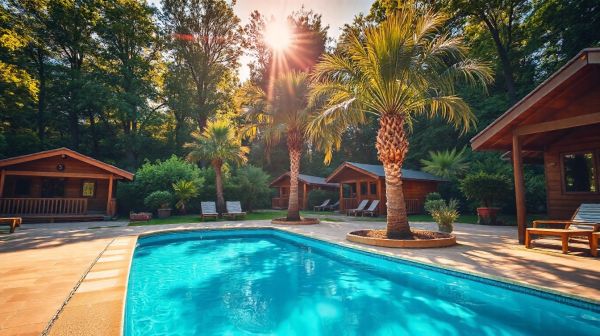 Top campings avec piscine chauffée dans le Lot à découvrir