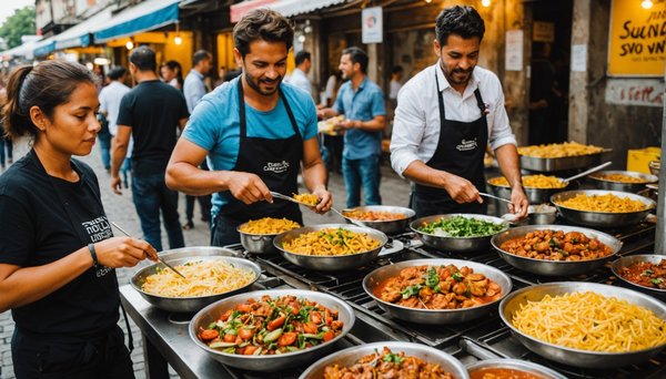 Street food : une alternative inédite pour le tourisme gastronomique